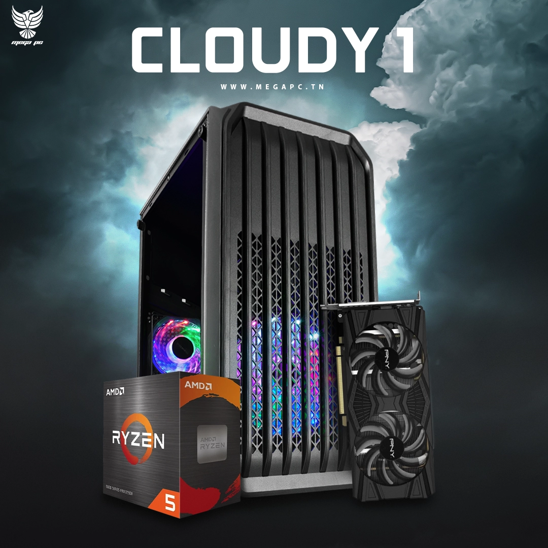 Cloudy 1 | AMD R5 3600 | GTX 1660s | 8GB Ram