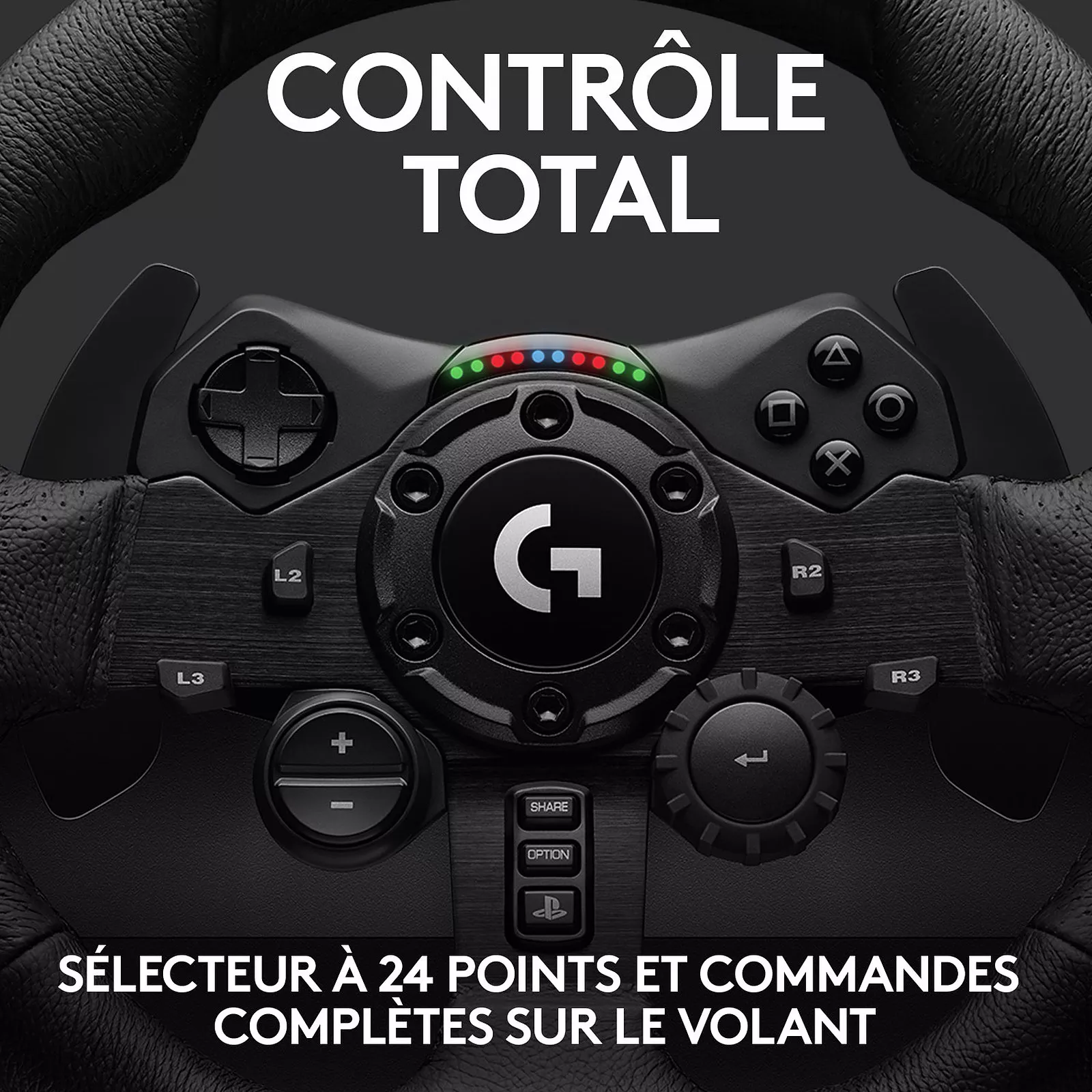 Volant Logitech G923 TRUEFORCE for PlayStation and PC