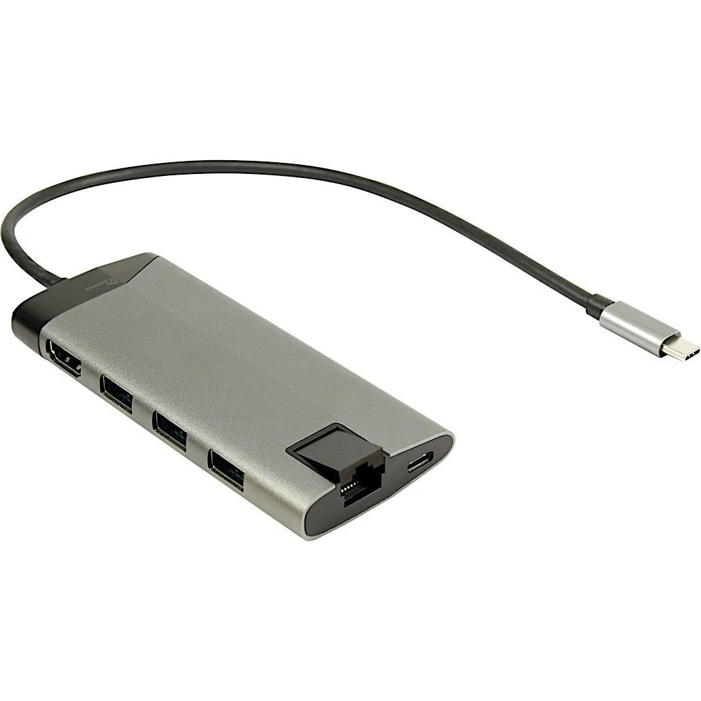 Inter-Tech Argus GDC-802 Docking Station USB-C 8in1