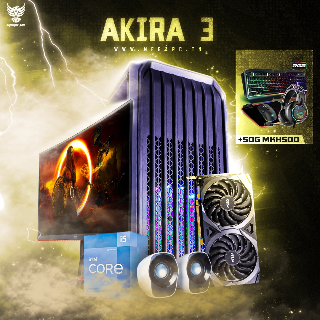 AKIRA 3 | i5-12400F | RTX 3060 | 16GB Ram