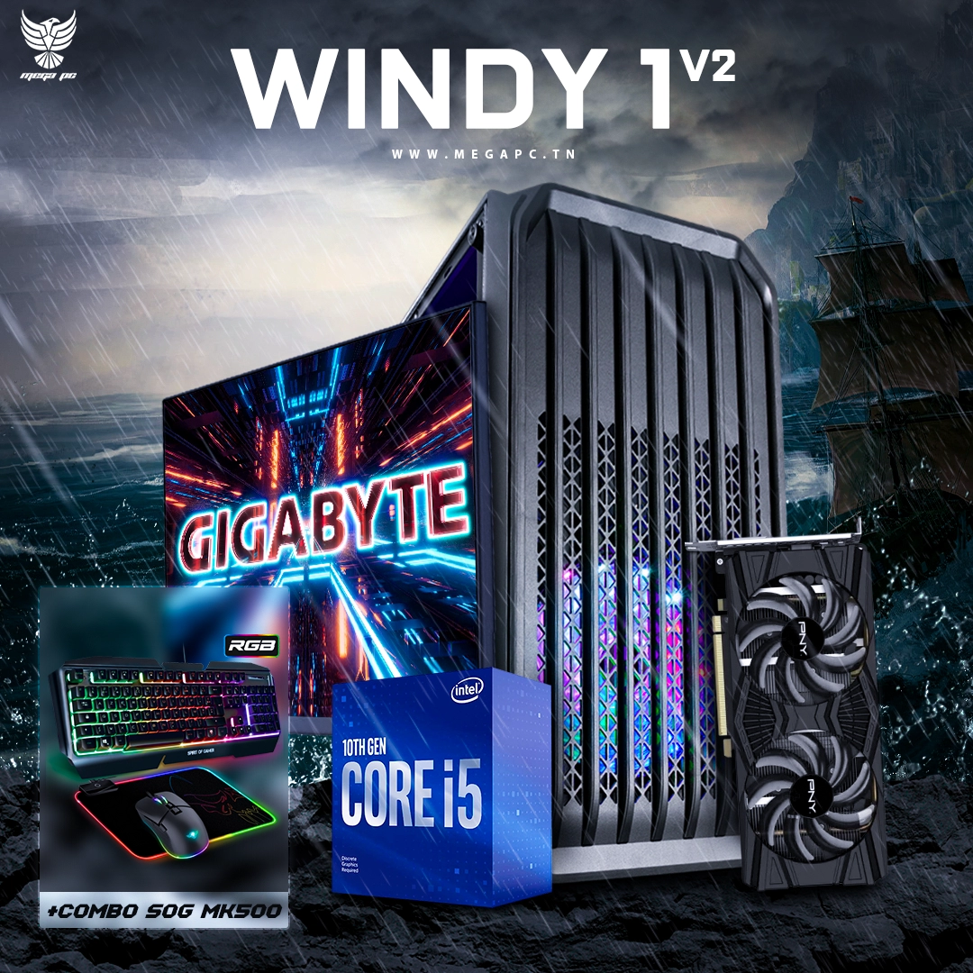 WINDY 1 v2 | i5-10400F | GTX 1660s | 8GB Ram