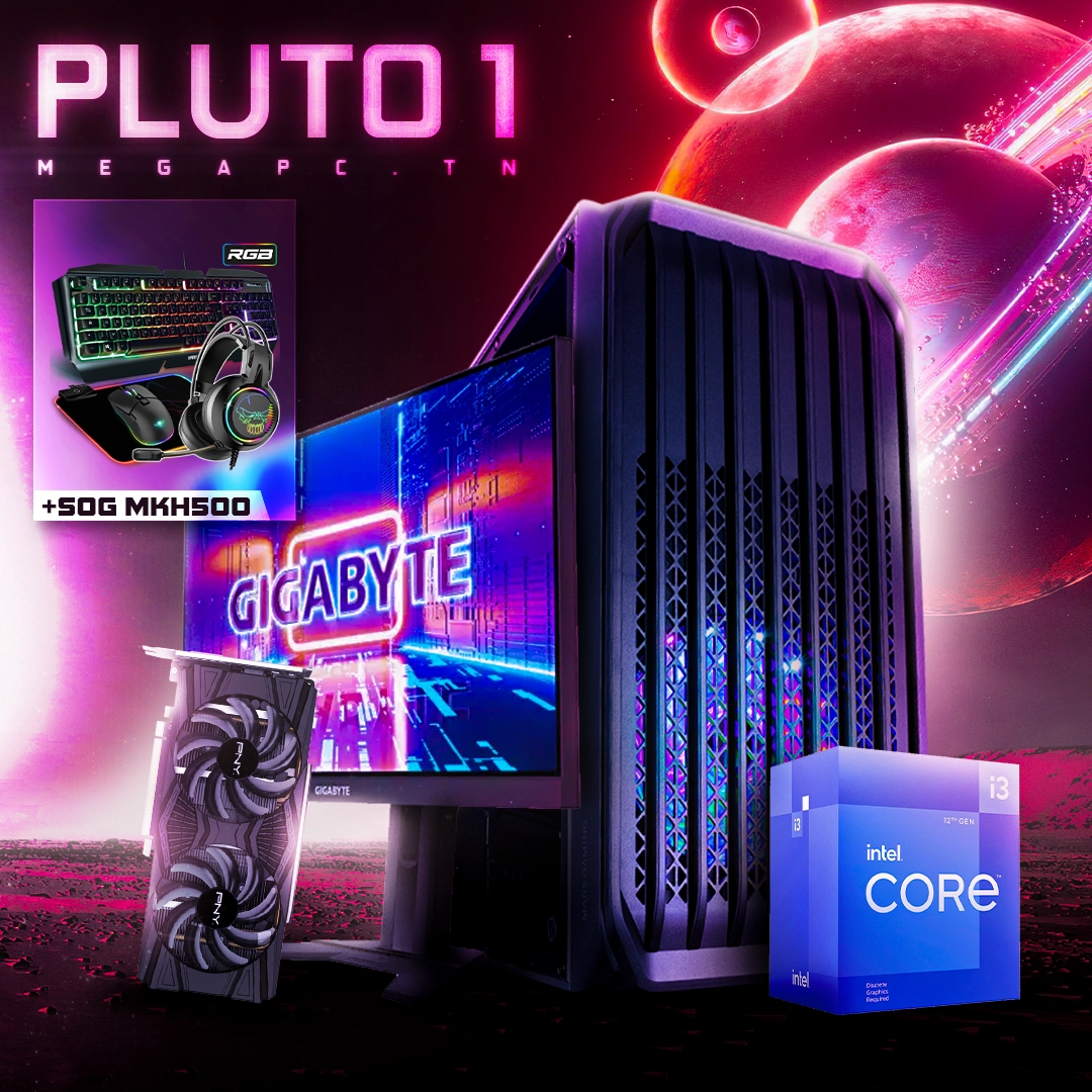 Pluto 1 | intel i3-12100F | GTX 1660s | 16GB Ram | 256GB SSD