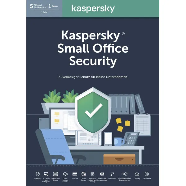KASPERSKY SMALL OFFICE SECURITY 8.0, 10 Post + 1 SERVEUR