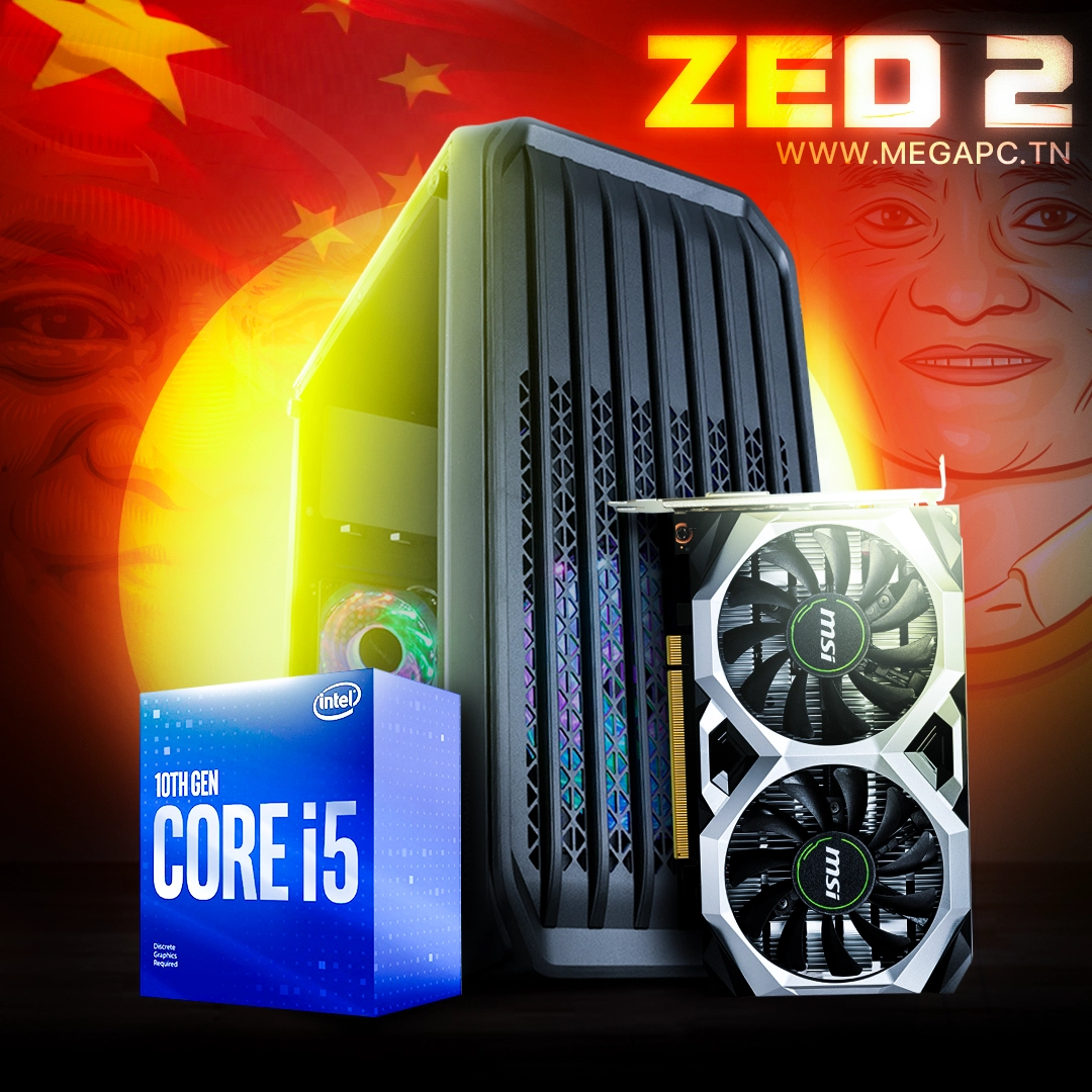 ZED 2 | i5-10400F | GTX 1650 OC | 16 GB Ram | 512 GB SSD NVMe
