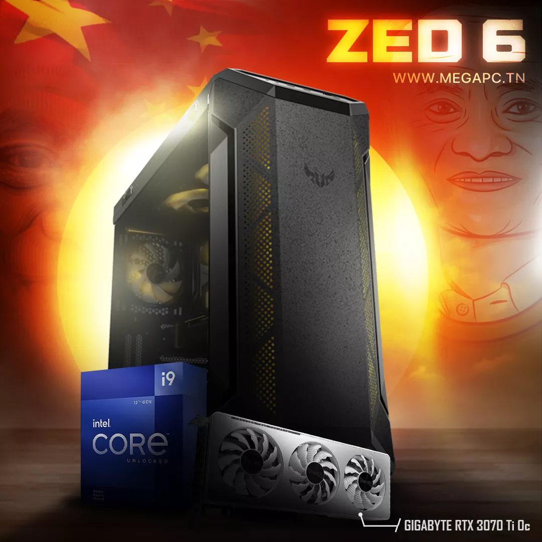 ZED 6 | i9-12900KF | RTX 3070 Ti | 32 GB Ram | 500 GB NVMe