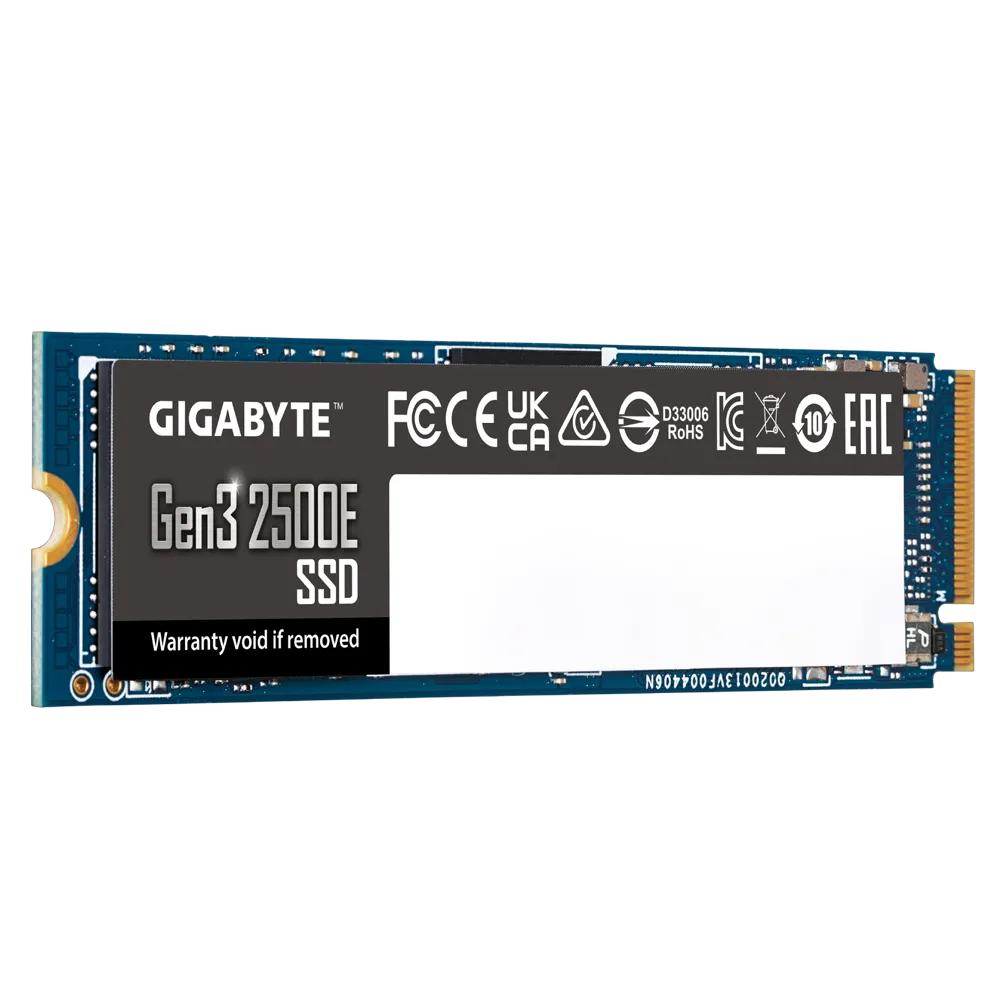 RAM GIGABYTE GEN3 2500E SSD NVME 1TB GB
