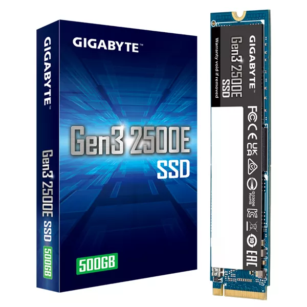 GIGABYTE GEN3 2500E SSD NVME 500 GB