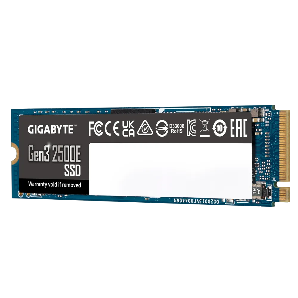 GIGABYTE GEN3 2500E SSD NVME 500 GB