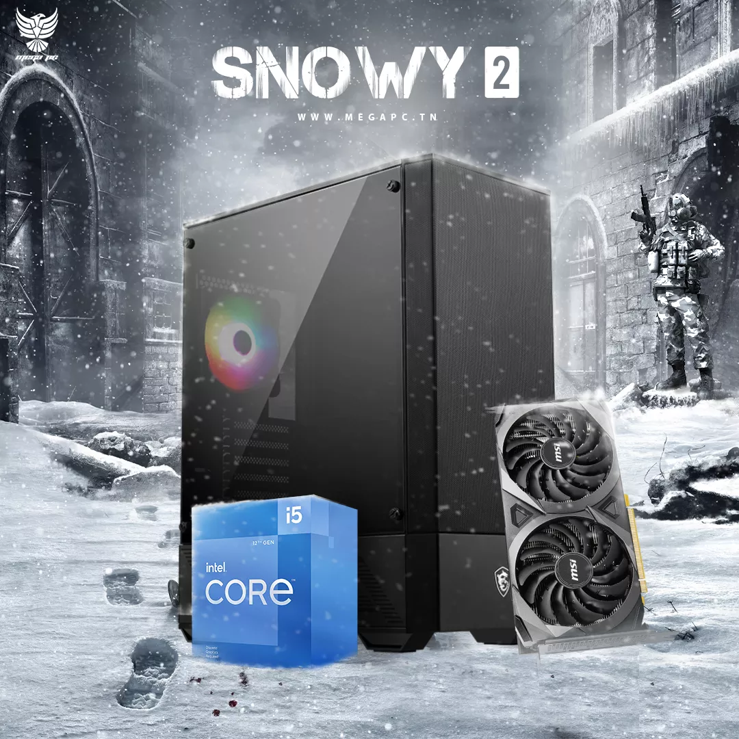 SNOWY 2 | i5-12400F | RTX 3050 | 8GB Ram
