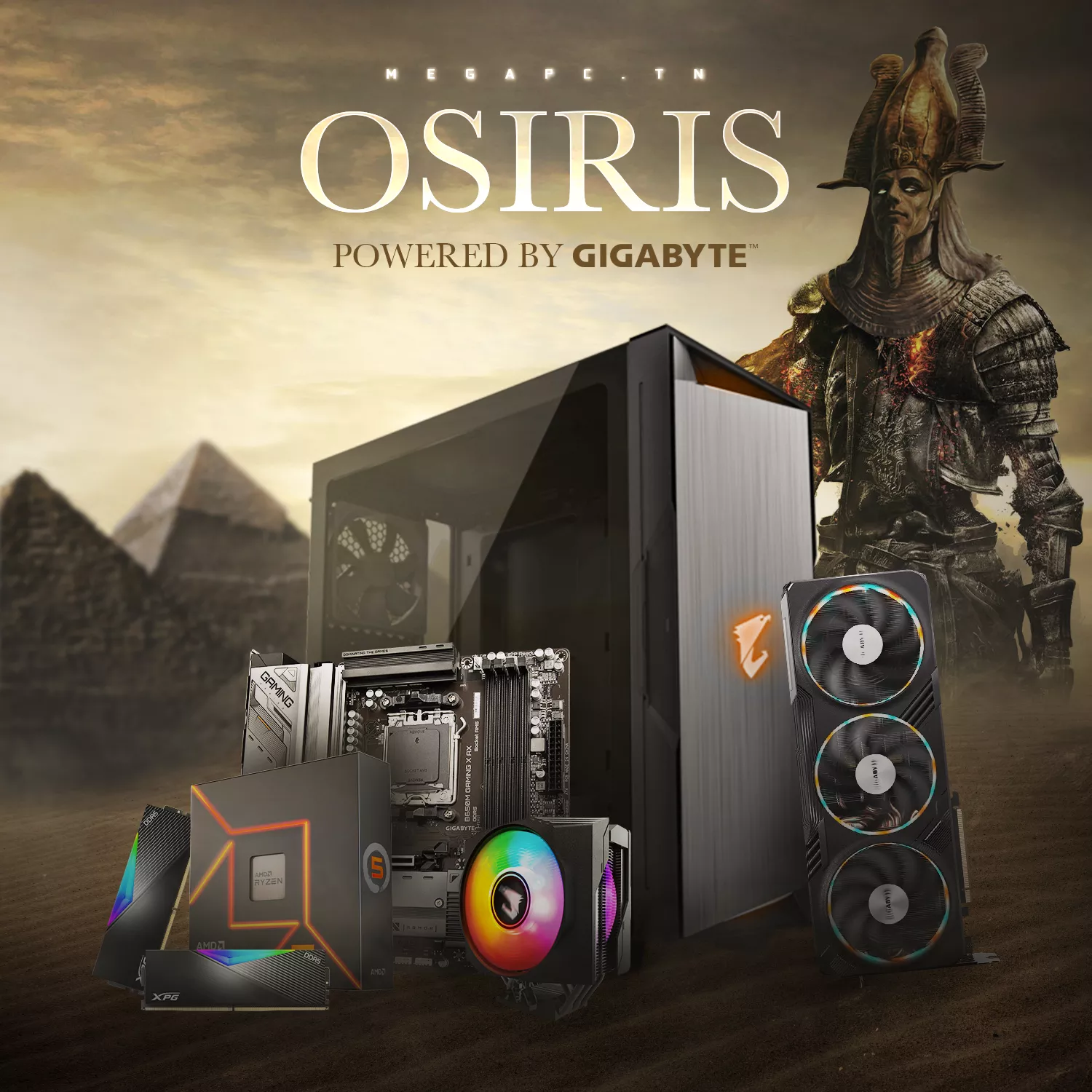 OSIRIS | AMD 5 7600X | RTX 4070 TI | 32GB RAM | 1TB NVMe