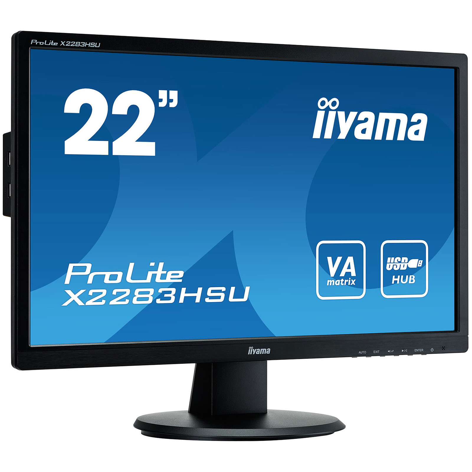 Ecran LED iiyama ProLite XB2474HS 24 pouces - LED -HDMI - VGA