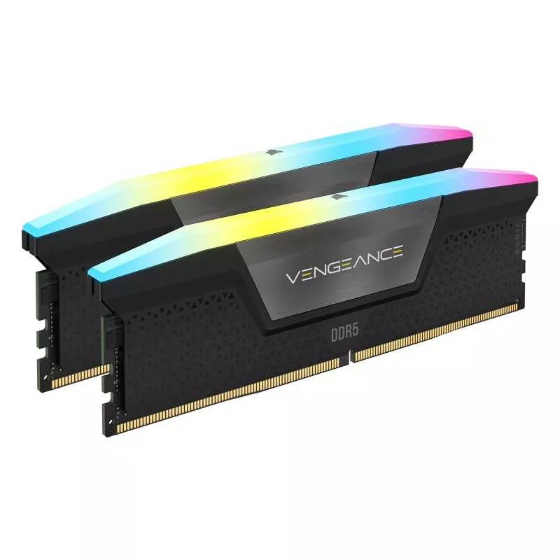 CORSAIR VENGEANCE RGB 64GB DDR5 5200MHz Black