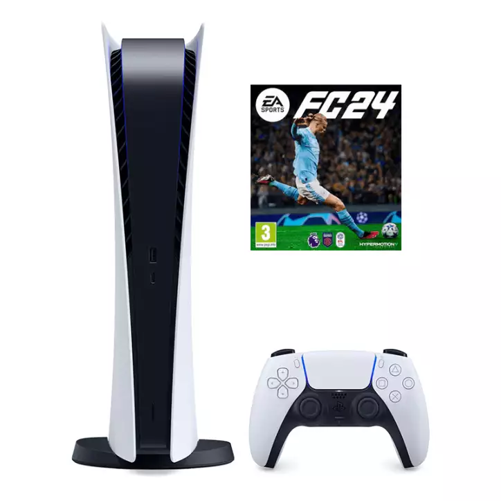SONY PS5 Digital Edition + EA SPORTS FC 24