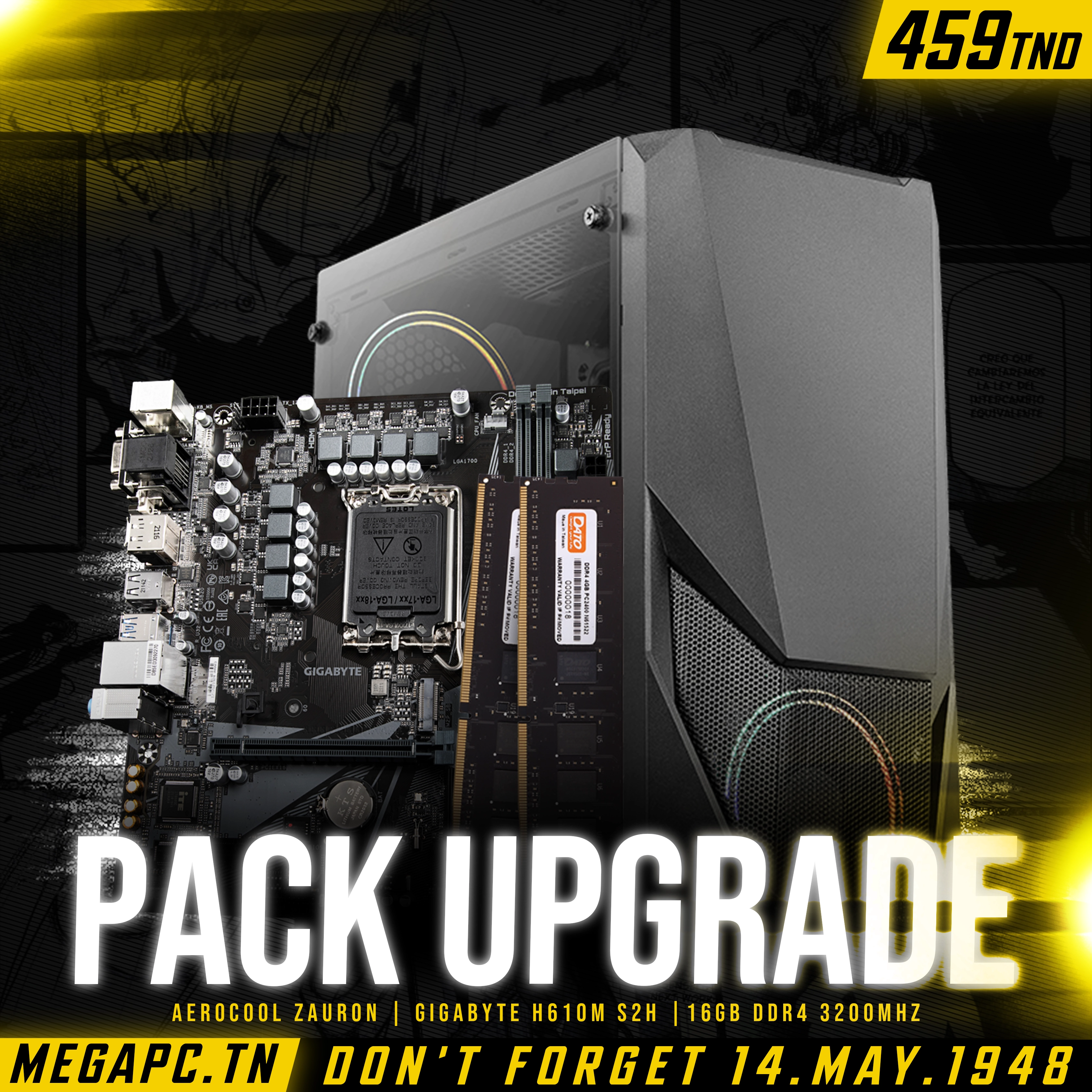 Pack Upgrade Glory R5