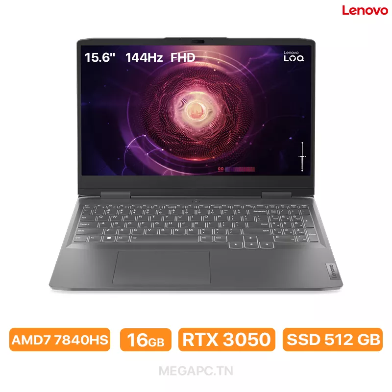 Lenovo LOQ 15APH8 | 15.6" FHD | Intel Core i7-13650HX | RTX 3050 | 16GB RAM | 512GB SSD