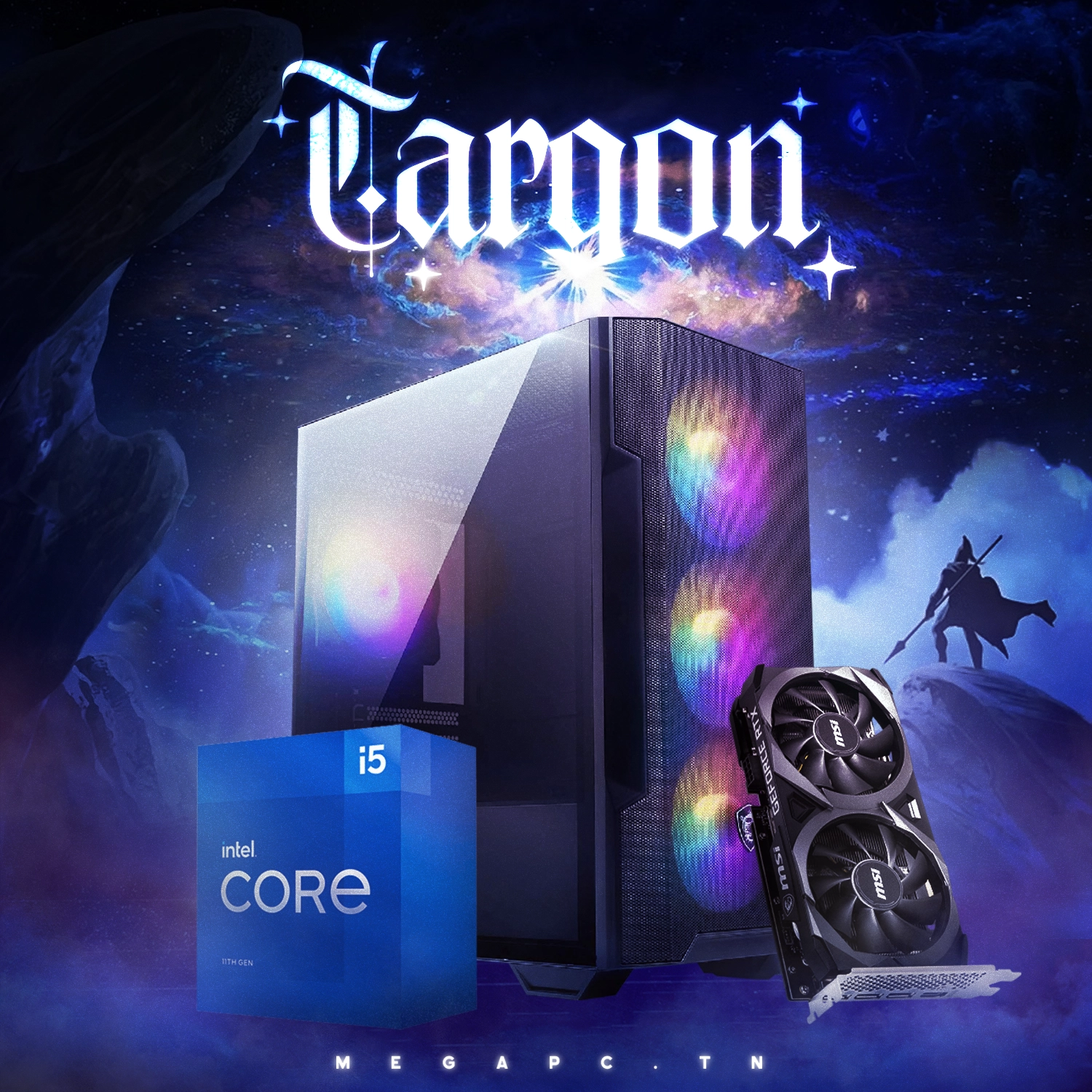 Targon 2 | I5-11400F | RTX 3050 8GB | 16GB RAM | 500 GB