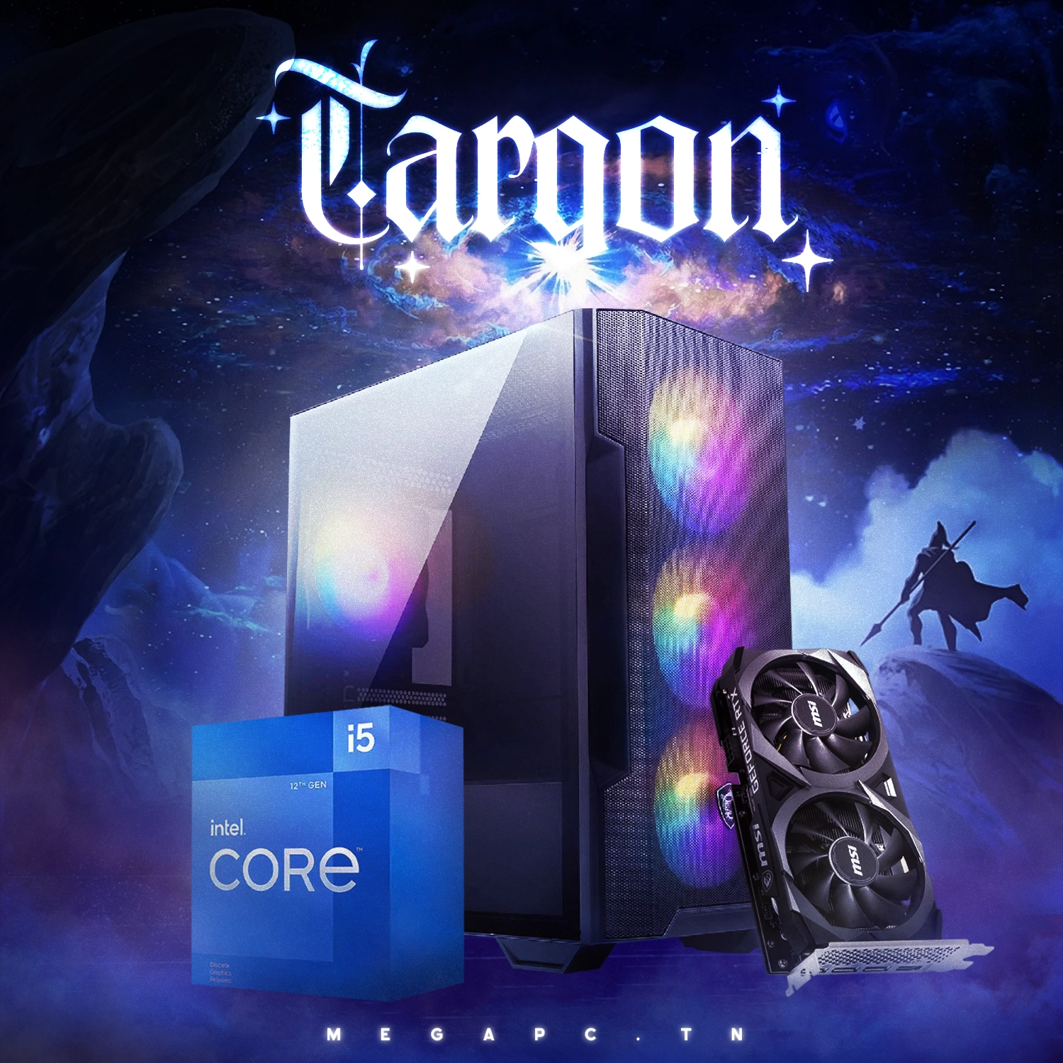 Targon 7 | Intel I5-12400F | RTX 3050 | 32GB RAM | 500 GB