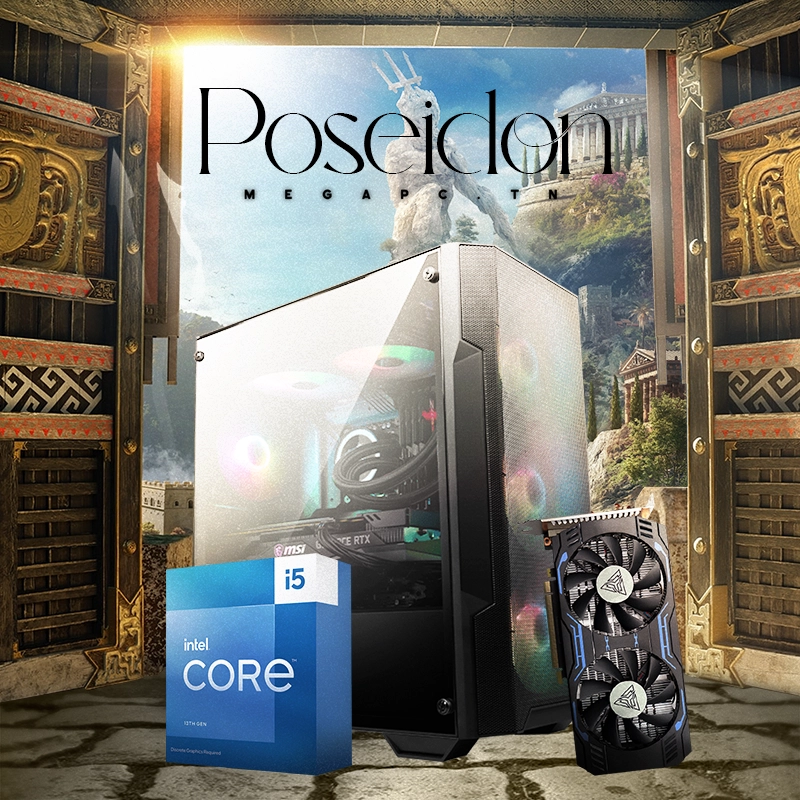 Poseidon 3 | I5-13400 | GTX 1660 TI 6Gb | 16GB RAM | 500 GB