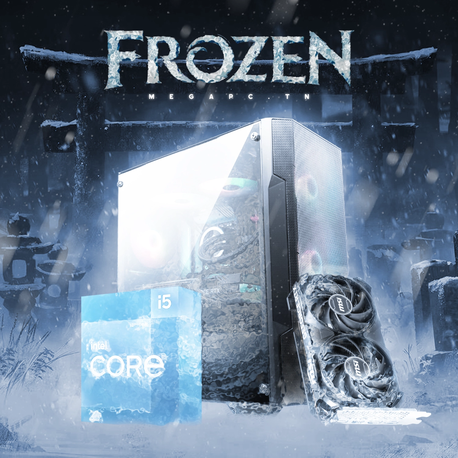 Frozen 4 | Intel I5-12400F |  RTX 4060 8G | 16GB RAM | 500 GB
