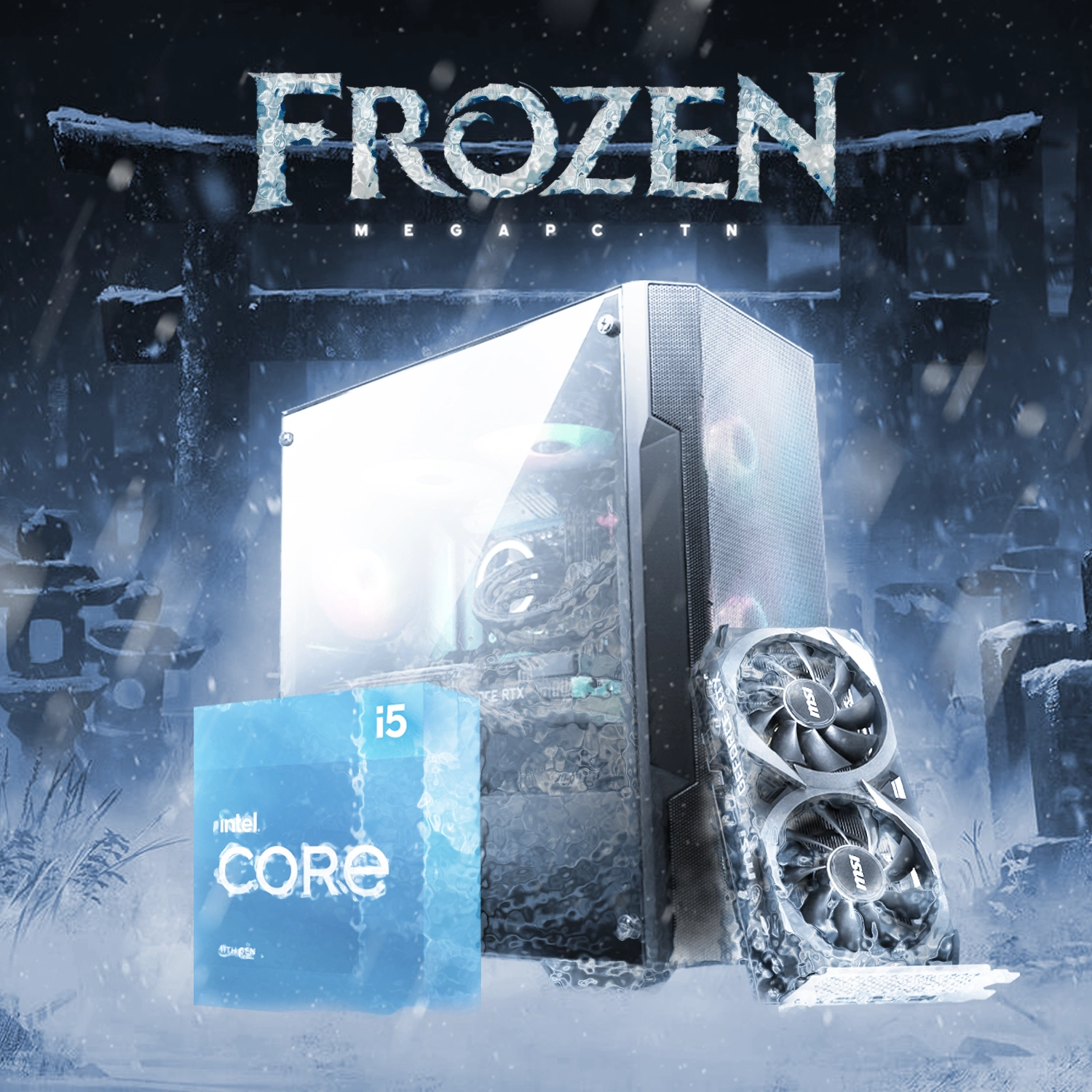 Frozen 9 | I5-11400F | RTX 3060 12Gb | 32GB RAM | 500 GB