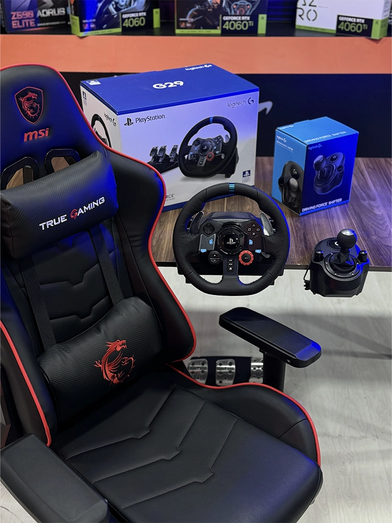 COMBO X2  MSI MAG CH120 | Logitech G29 Driving Force | Shifter