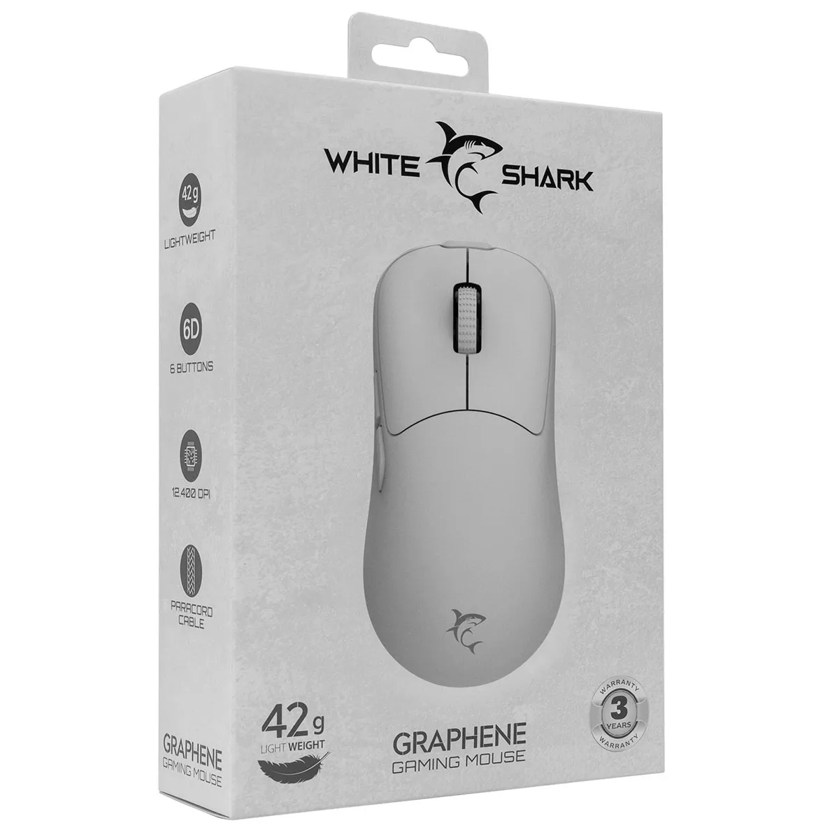 WHITE SHARK GM-5014 Graphene White 