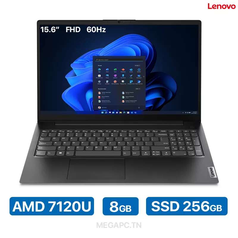 Lenovo V15 G4 AMN | 15.6" | AMD 7120U | 8GB RAM | 256GB SSD