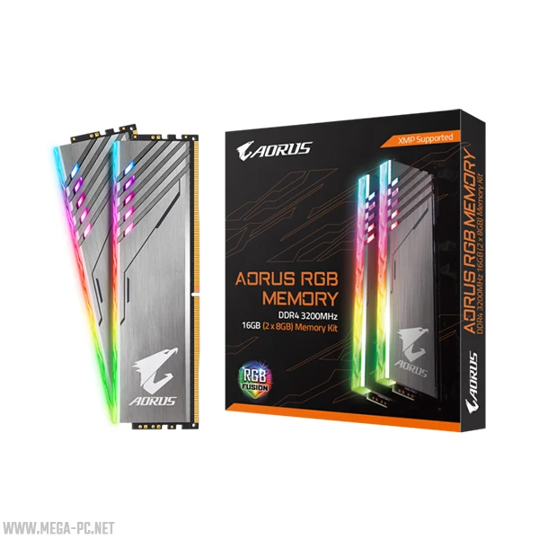 GIGABYTE AORUS RGB DDR4 16GO (2x8Go) 3200MHz