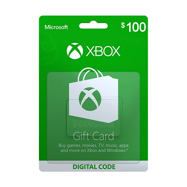 Carte Xbox Live 100 Euros