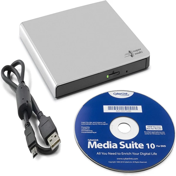 Lecteur/Graveur CD/DVD externe USB 2.0 - LG-HITACHI