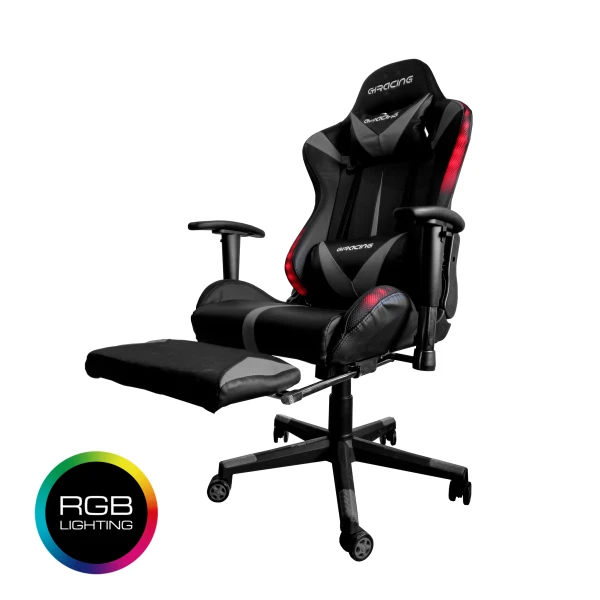 Chaise Gaming Gris RGB
