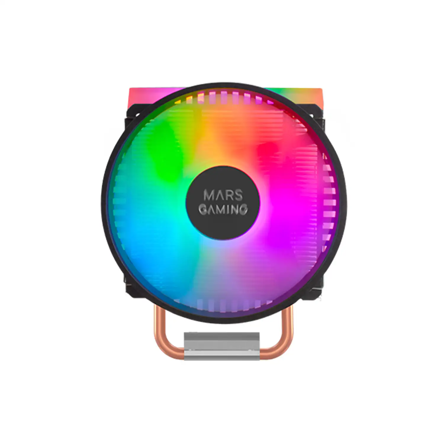 180W TDP Luchtkoeler Mars Gaming MCPU-VR ARGB Cooler De CPU 120mm Preto Mars Gaming MCPUVRP CPU Koeler Roze