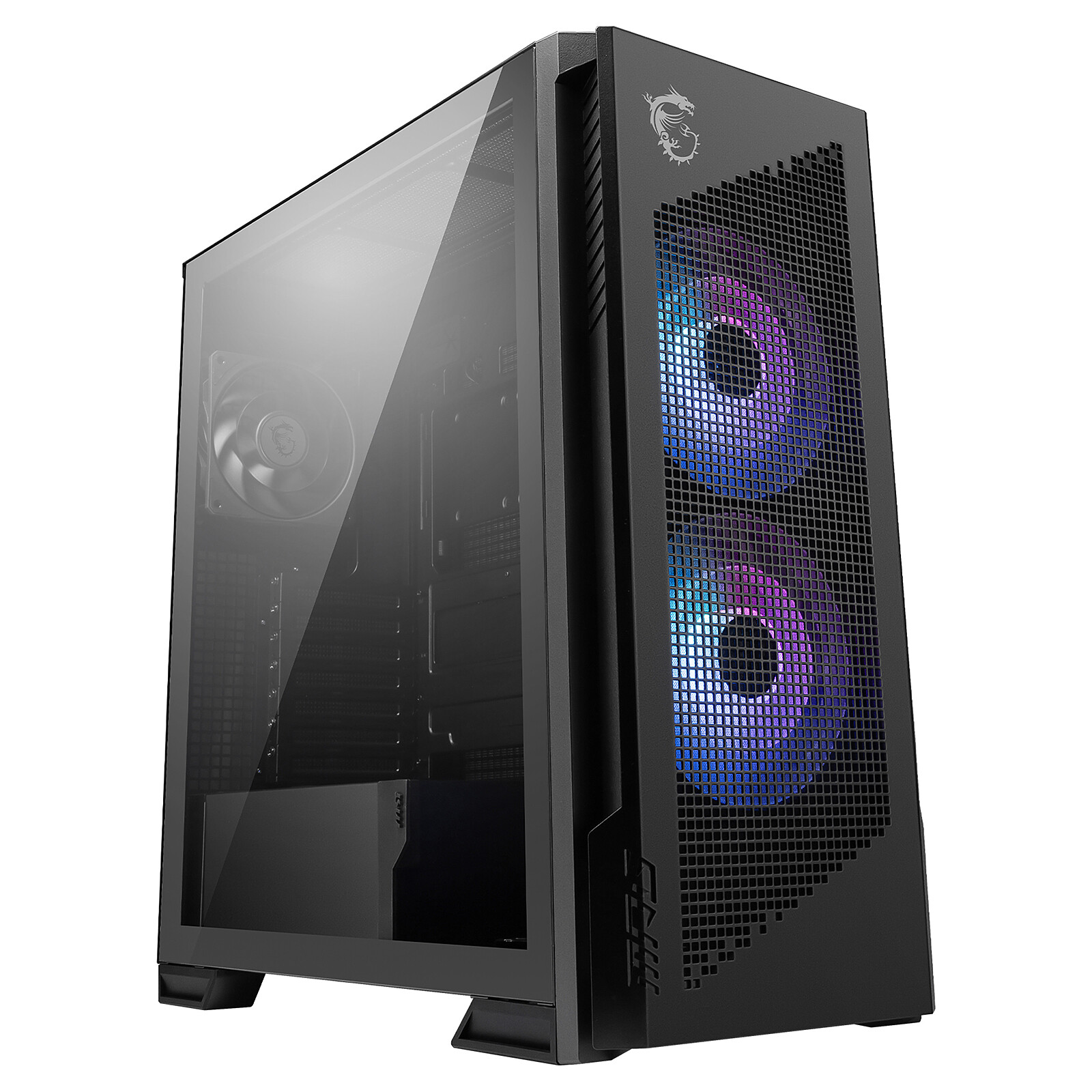 MSI MPG VELOX 300R AIRFLOW PZ Midi Tower Noir, Photo chez MegaPC chez MegaPC