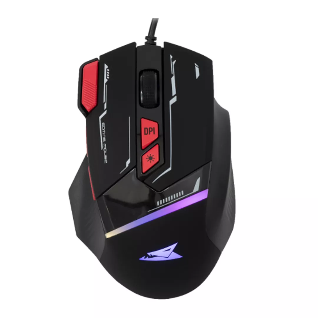Souris Gamer Baracuda Manta BGM-041 Noir, Photo chez MegaPC chez MegaPC