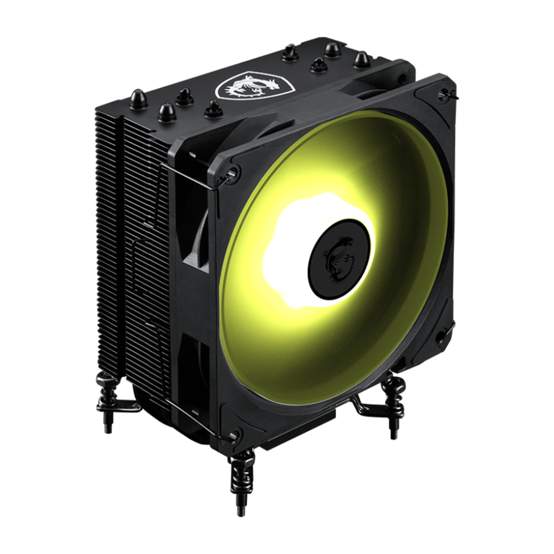 Refroidisseur De Processeur MSI MAG COREFROZR AA13 / 120 mm / ARGB / LGA1851 / AM5 / Noir, Photo chez MegaPC chez MegaPC
