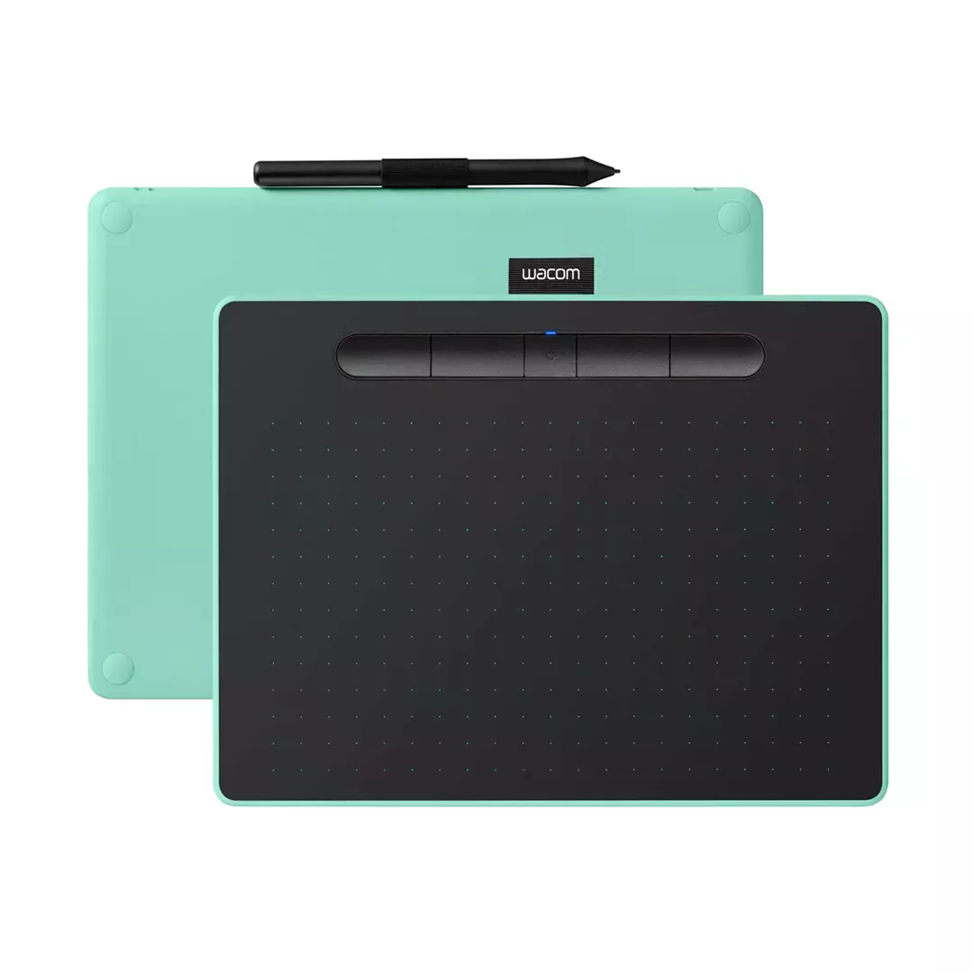 Wacom Intuos S Bluetooth tablette graphique 2540 lpi 152 x 95 mm USB/Bluetooth Vert, Noir, Photo chez MegaPC chez MegaPC