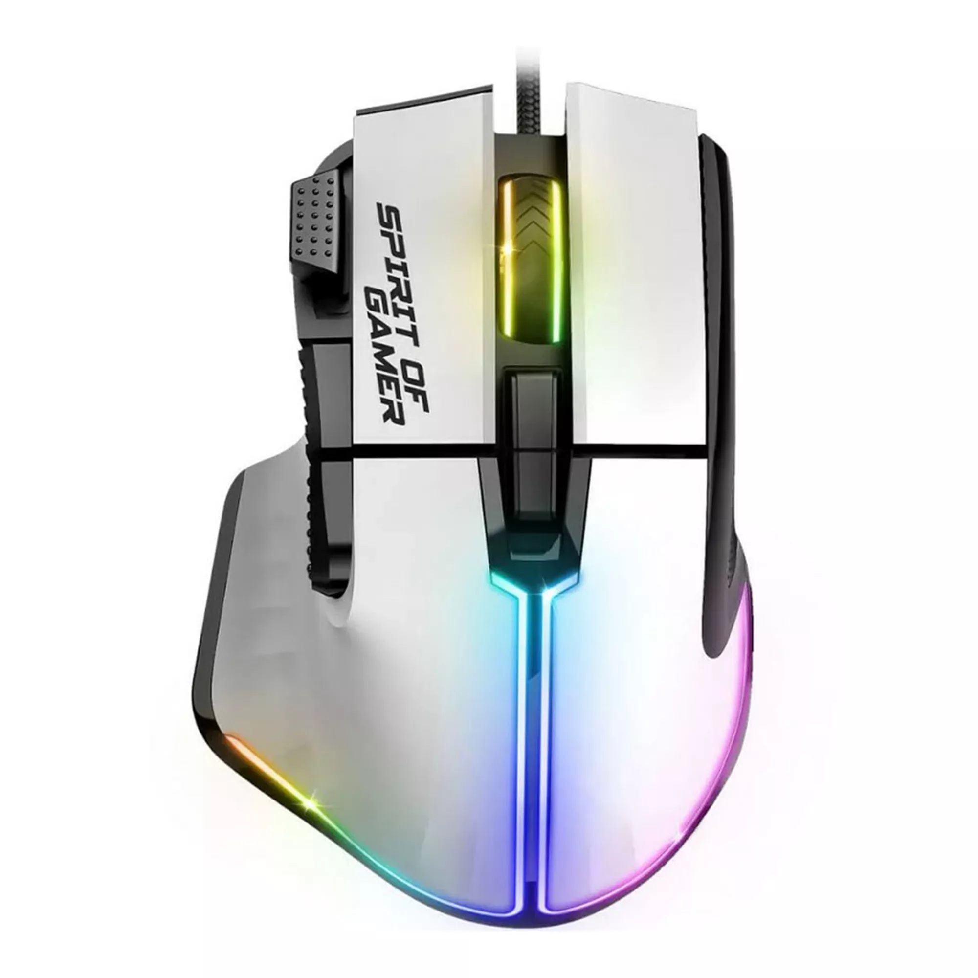 Souris Gaming Spirit Of Gamer PRO-M5 / RGB / Blanc, Photo boutique MegaPC chez MegaPC