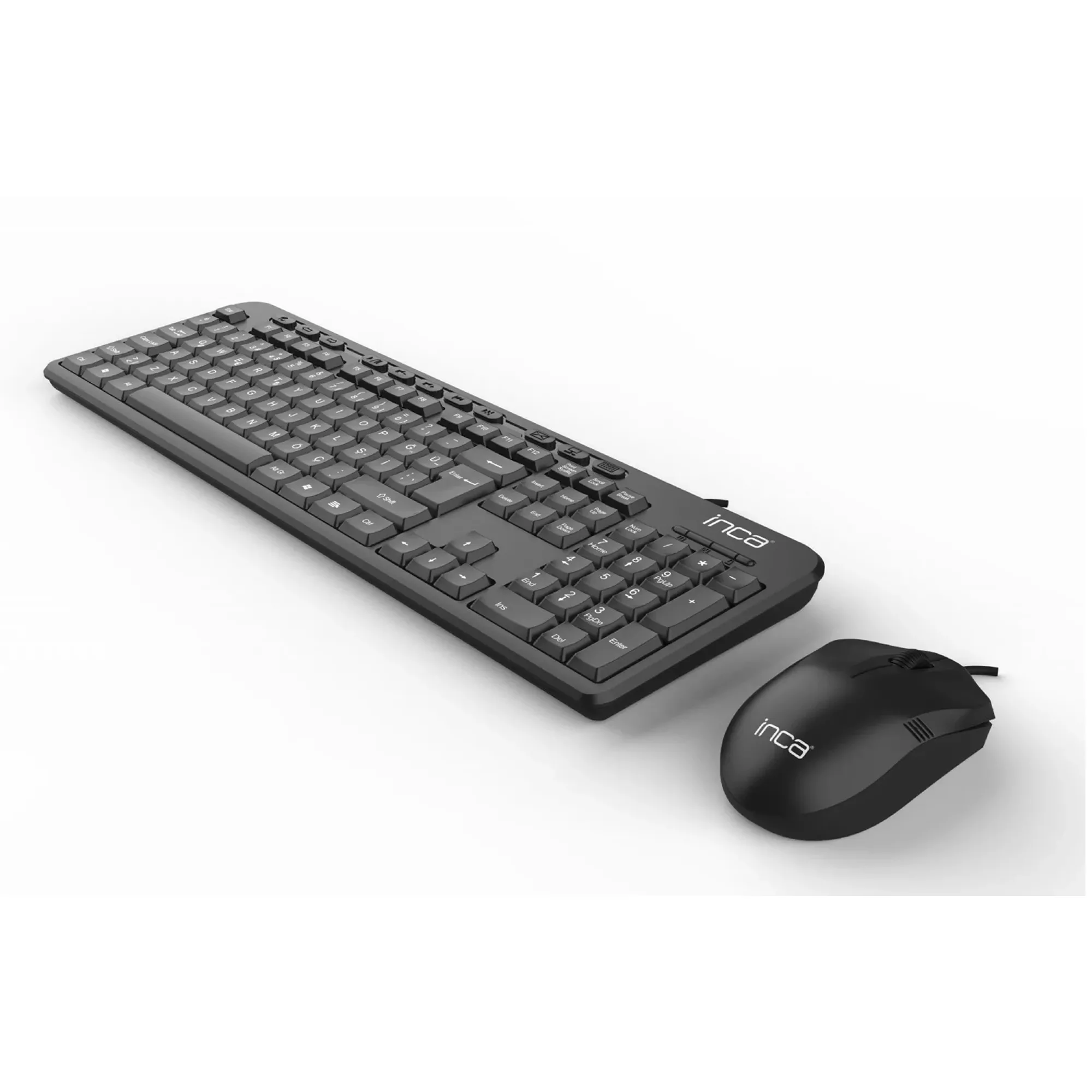 Ensemble Clavier + Souris Filaire INCA IMK-375T USB - Noir, Photo boutique MegaPC chez MegaPC