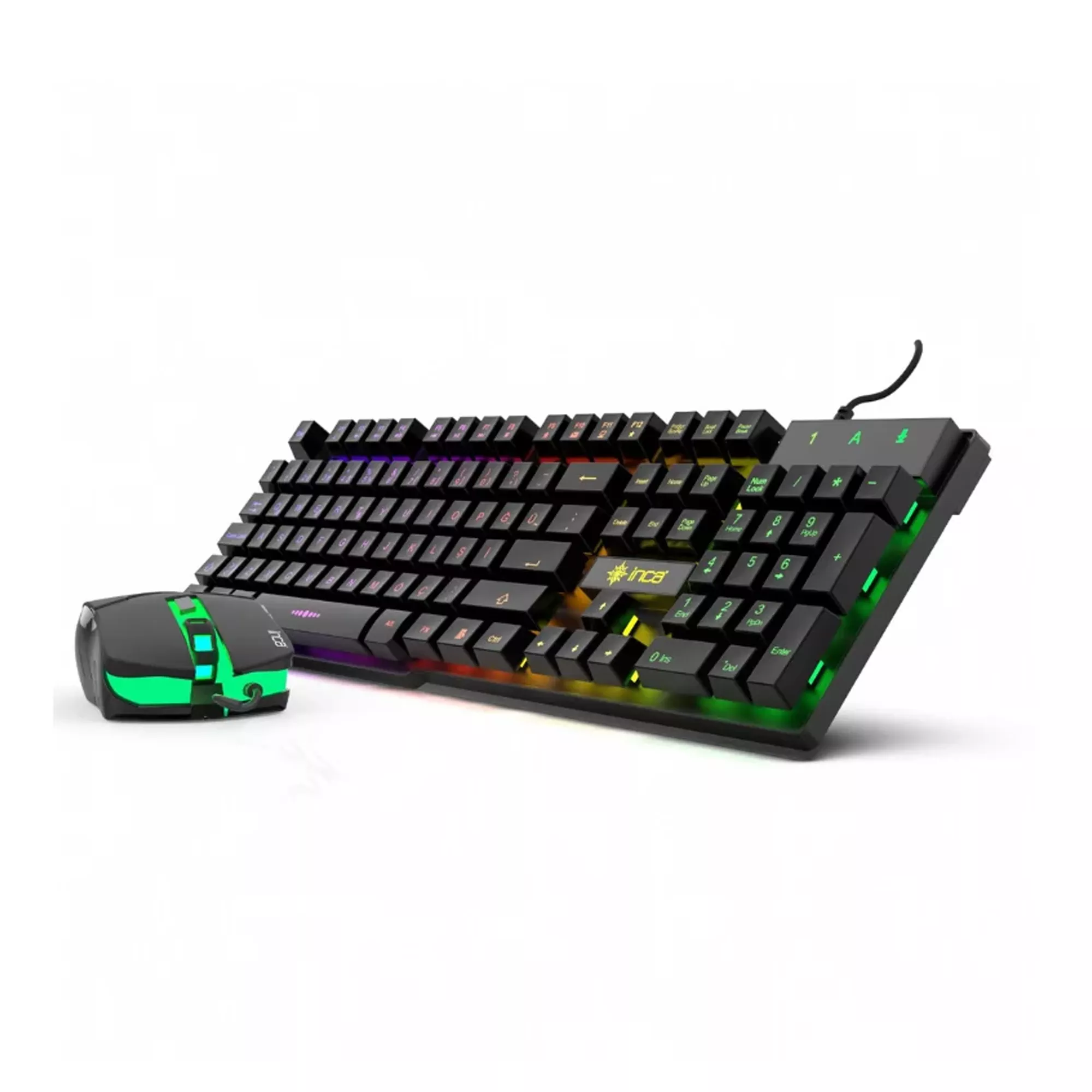 Inca IKG-448 clavier Souris incluse USB Noir, Photo boutique MegaPC chez MegaPC