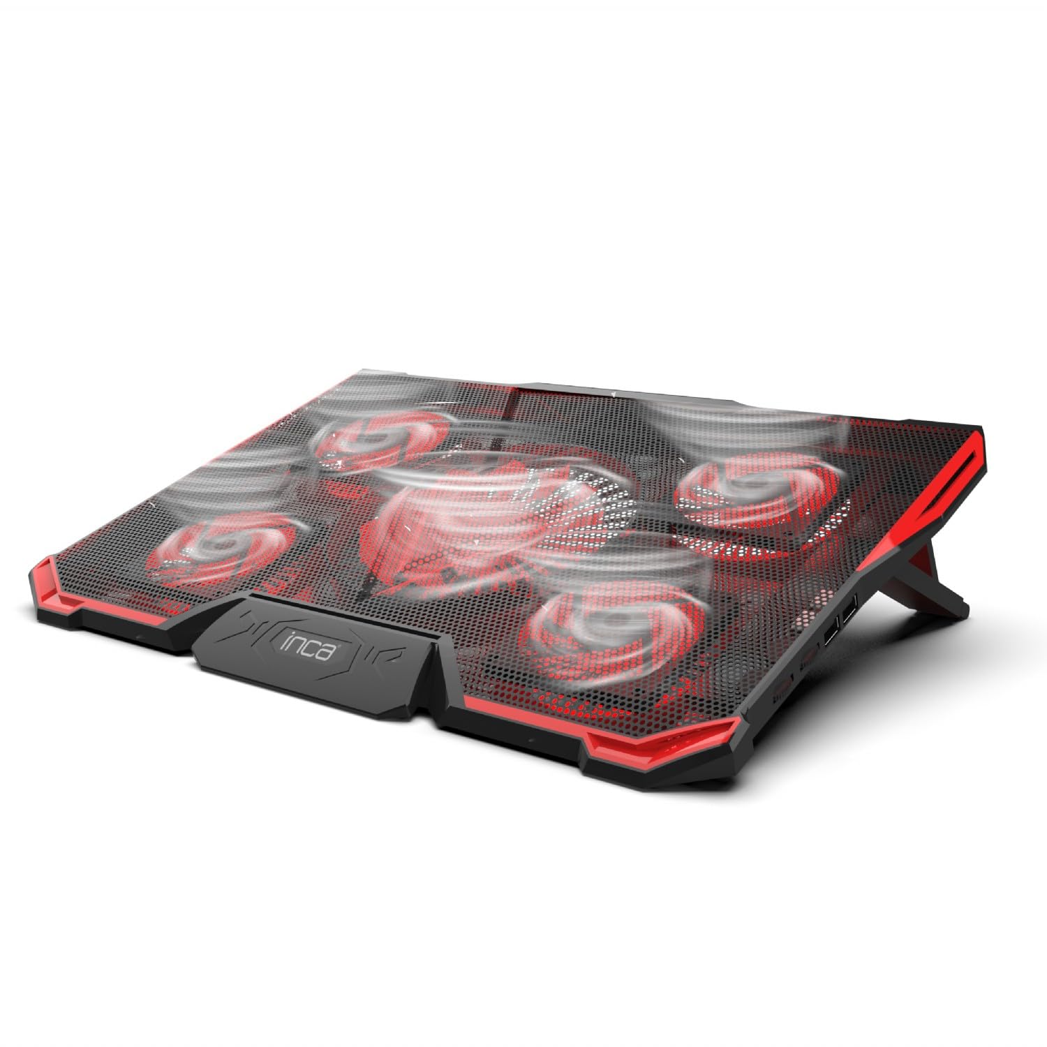 Inca INC-611GMS système de refroidissement pour ordinateurs portables 43,2 cm (17") 2200 tr/min Noir, Rouge, Photo boutique MegaPC chez MegaPC