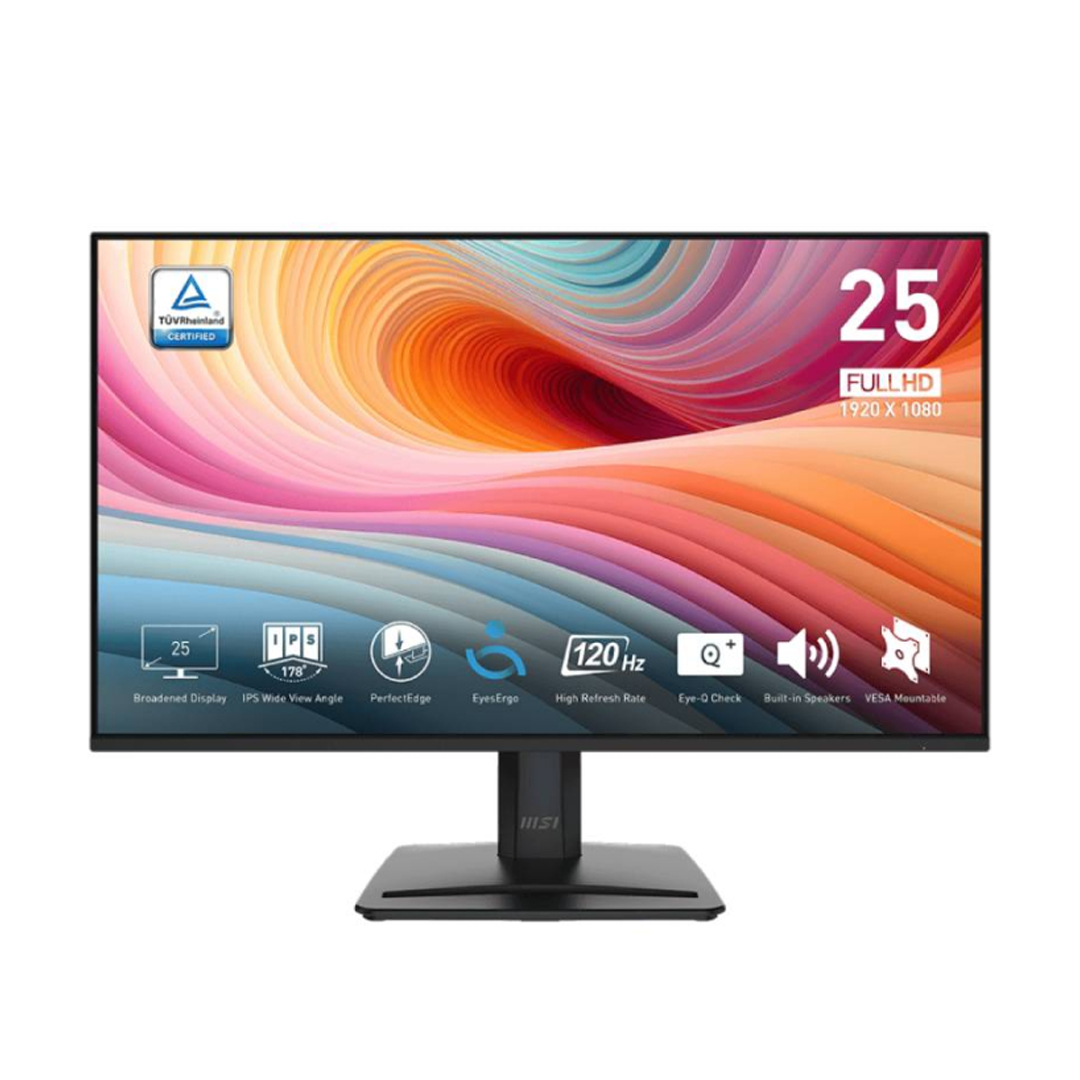 Ecran MSI PRO MP251 E2 25" IPS FHD 120Hz Noir, Photo boutique MegaPC chez MegaPC