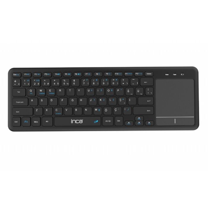 Clavier Sans Fil INCA IBK-568BT Noir, Photo chez MegaPC chez MegaPC