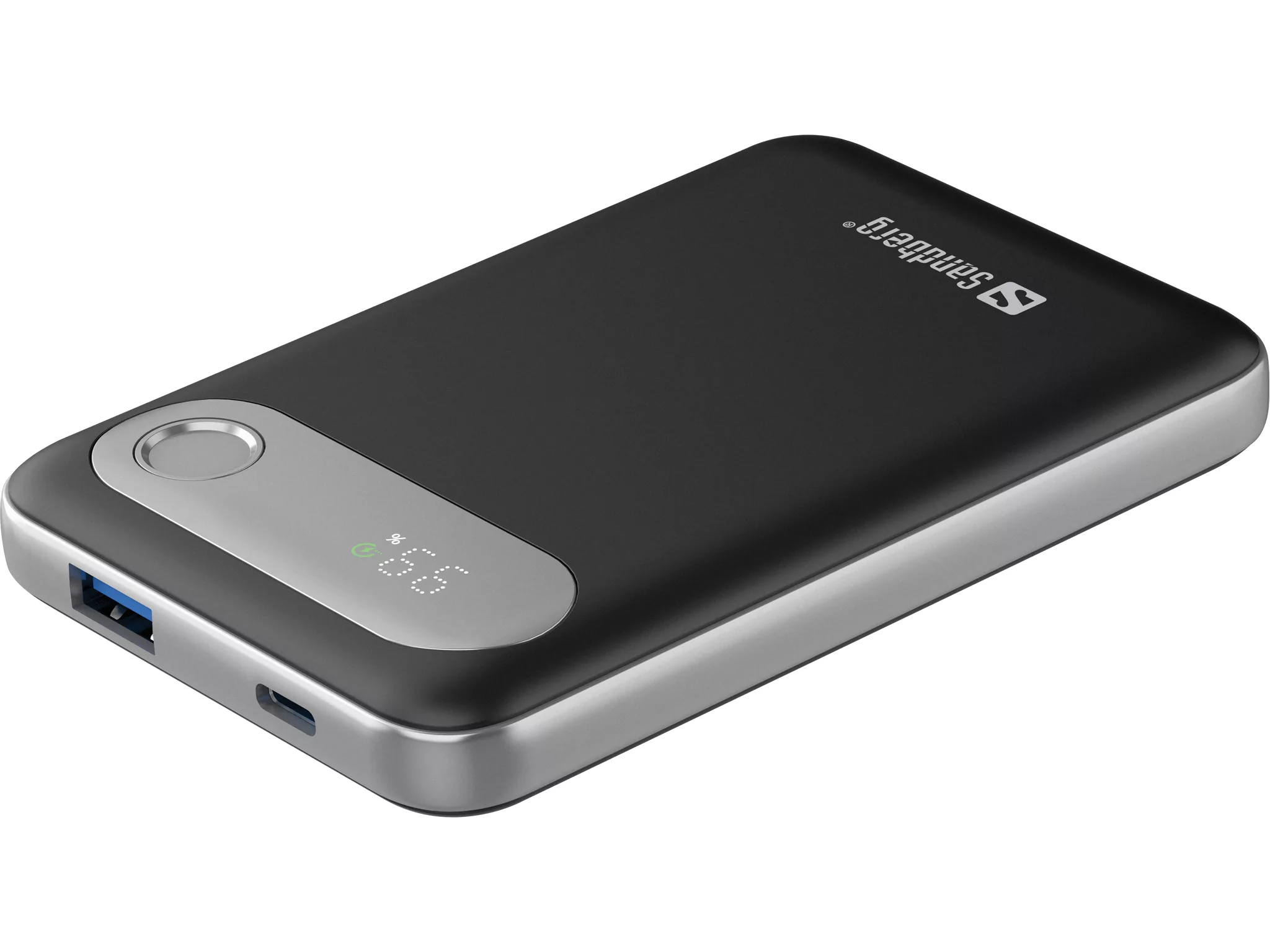 Power Bank SANDBERG 10000 mAh - Noir, Photo boutique MegaPC chez MegaPC