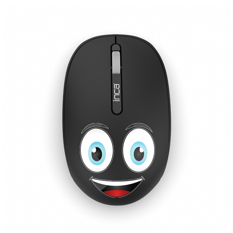 Souris Sans Fil INCA IWM-245RS Avec Design - Noir, Photo boutique MegaPC chez MegaPC