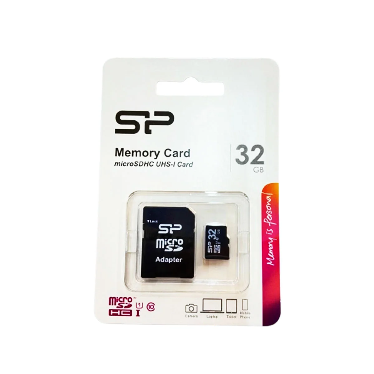 Silicon Power SP032GBSTH010V10SP mémoire flash 32 Go MicroSDHC UHS-I Classe 10, Photo chez MegaPC chez MegaPC
