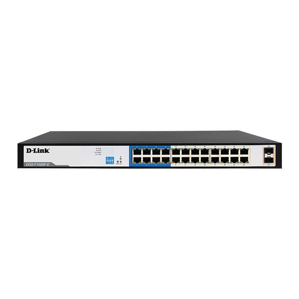 Switch Gigabit Ethernet Non-Géré PoE 26 Ports Gris D-Link DGS-F1026P-E, Photo boutique MegaPC chez MegaPC