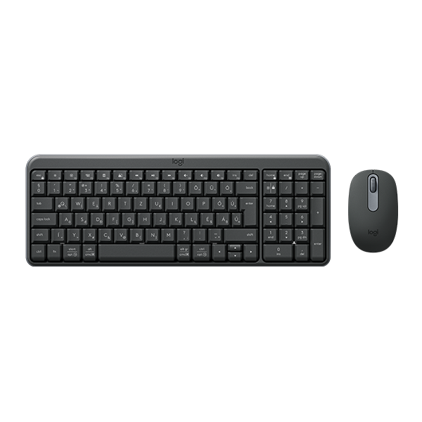 Pack Clavier et Souris Sans Fil Logitech MK250 Graphite, Photo boutique MegaPC chez MegaPC