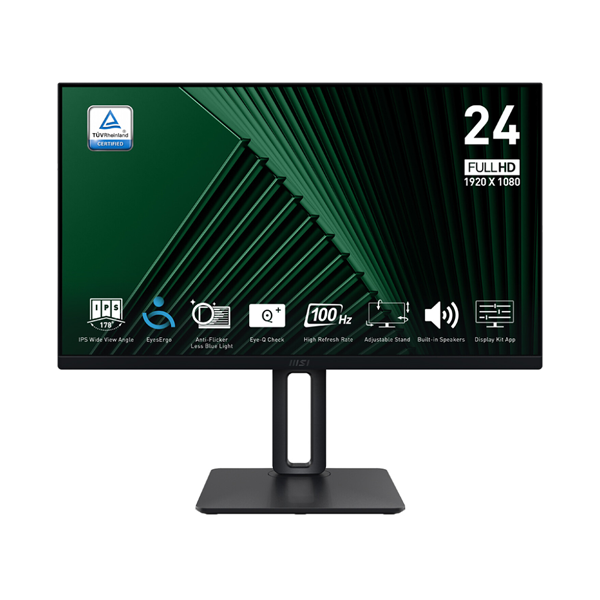Ecran MSI PRO MP245PG 23.8" IPS FHD 100Hz Noir, Photo boutique MegaPC chez MegaPC
