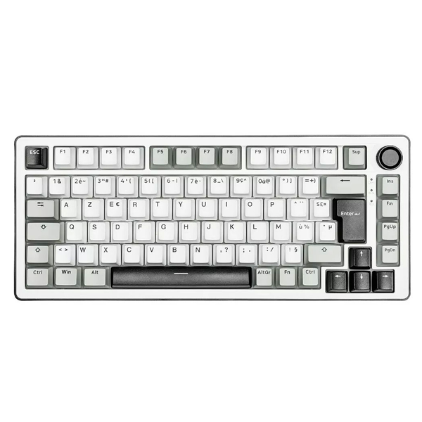 Clavier Sans Fil Gaming G-LAB keys Elite 300 RGB - Blanc et Gris, Photo chez MegaPC chez MegaPC