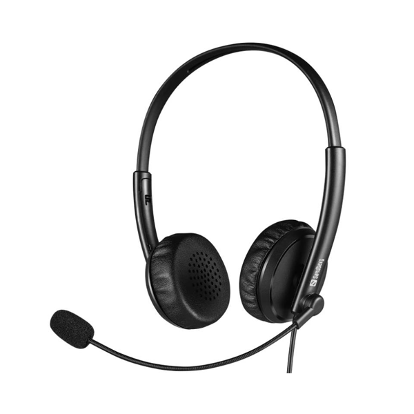 Micro Casque Sandberg 126-21 USB + Jack Noir, Photo boutique MegaPC chez MegaPC